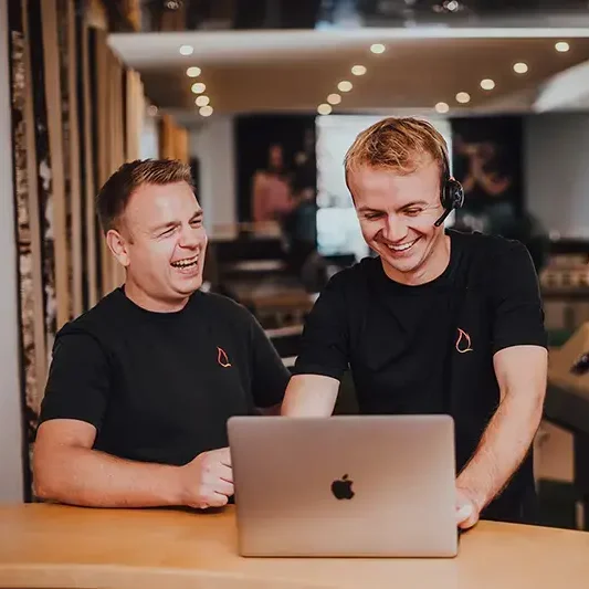 Das Schickling Beratungsteam im Showroom
